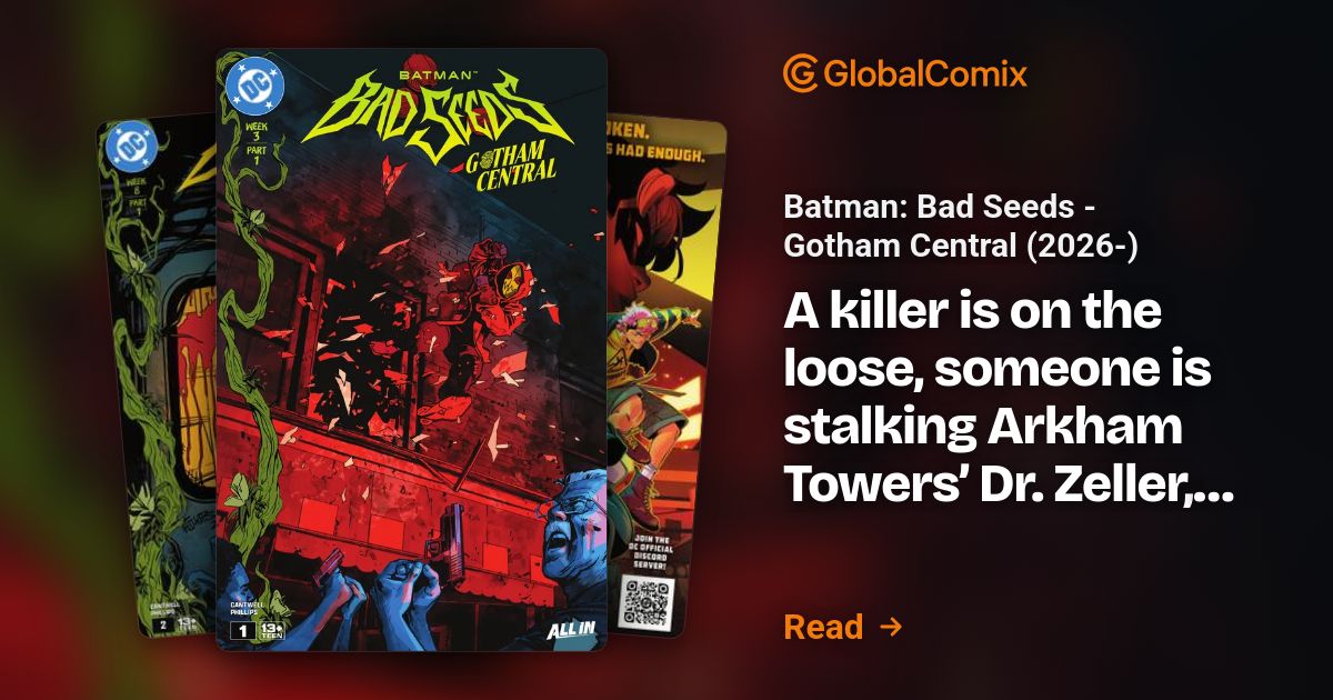 Batman: Bad Seeds - Gotham Central (2026-) Comics | DC | Read Comics ...