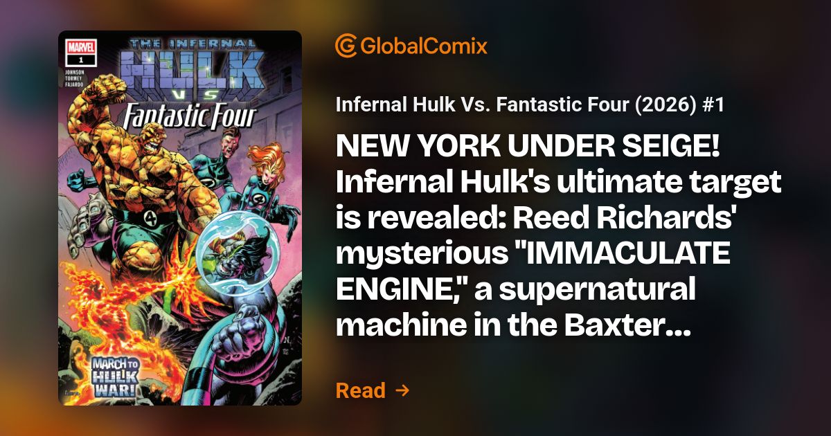 Read Infernal Hulk Vs. Fantastic Four (2026) #1 Comics | Marvel ...