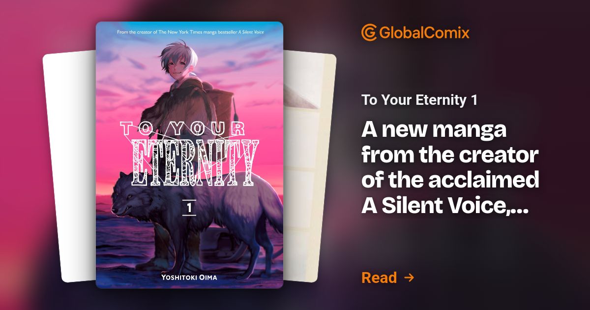 Read To Your Eternity 1 Manga (English) | Kodansha | Comics & Manga ...